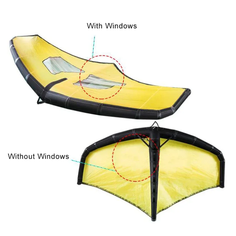 Kite Handheld Inflatable Wing Foil Kitesurfing Wingsurfer  Snow Surfing Ski Surfing With Accessories