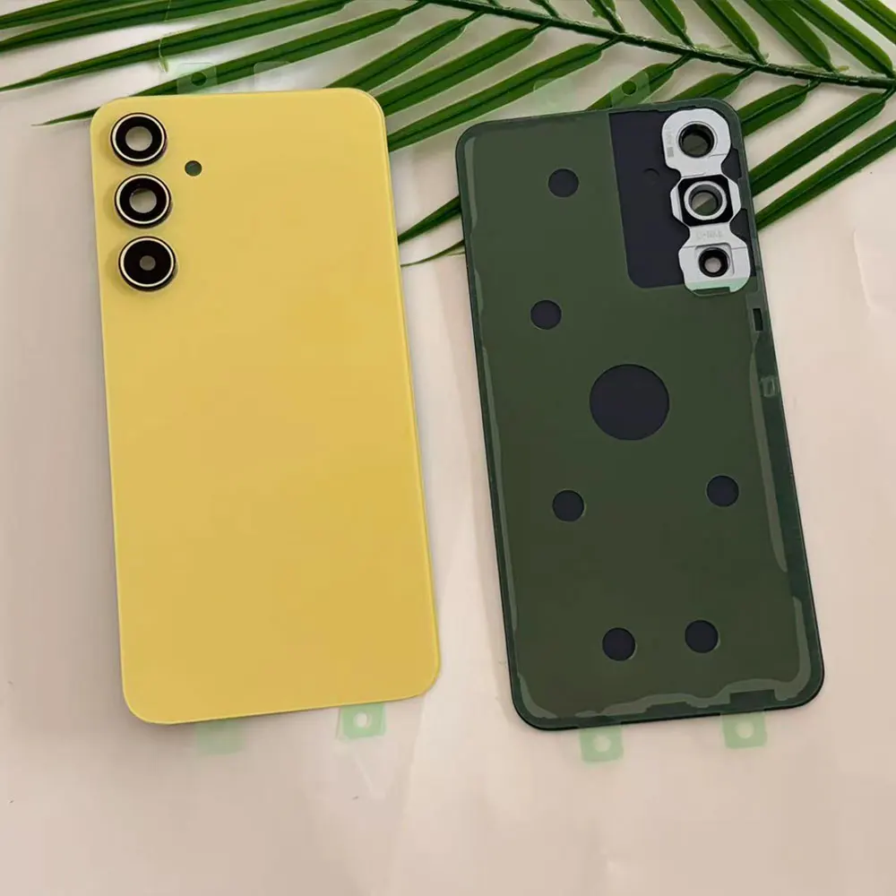 New For Samsung Galaxy A35 A35 5G A356E, A356B Back Battery Cover + Camera Lens Rear Door Housing For Samsung A35 Battery Cover image 3