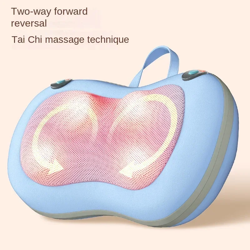 Massage Pillow Cervical Massager Multifunctional Shoulder Neck Back Waist Massager Cushion Kneading Wireless