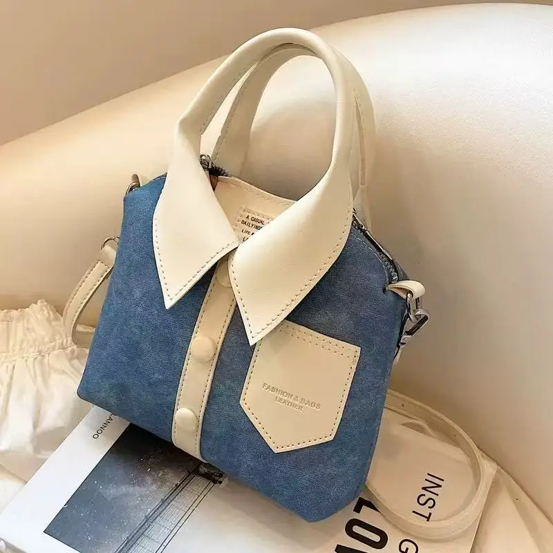 

Fashion Women's Shoulder Bag Portable Women's Pu Leather Crossbody Bag Casual Plaid Women's Bag