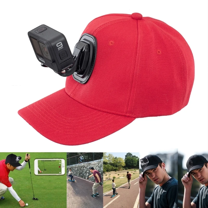 Camera Baseball Cap Baseball Hat For Gopro Hat Hat With Camera Mount Action Cameras Head Mount Hat Camera Holder Mount