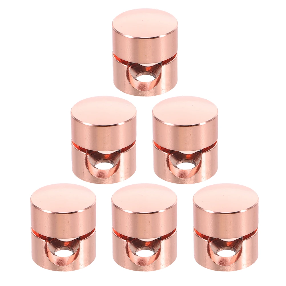 

6pcs Power Cord Fixing Device Cable Holder Strain Relief Connector Aluminum Wire Organizer Hanging Lights Ceiling Lamps Clips