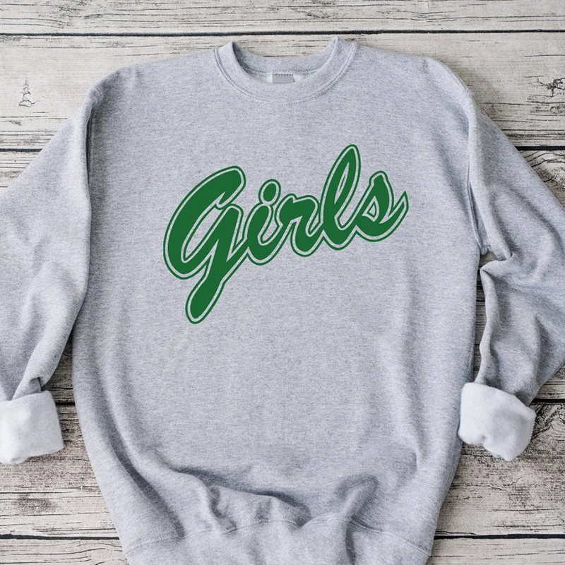 GIRLS Shirt Rachel Green Monica Geller Squad Friends Tv Shows Fashion Gothic Clothes Long Sleeve Crewneck BBF Hoodies Clothes