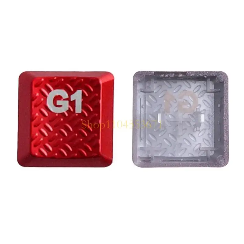베스트 셀러 G1-G5 키 캡 OEM 프로필 반투명 키 캡 교체 게임 키보드 5pcs 비 슬립 텍스처 커버