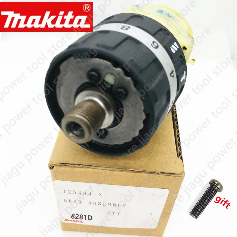 Gearbox for MAKITA 125484-2 8271D 8281D 8281DZ Parts electric tools