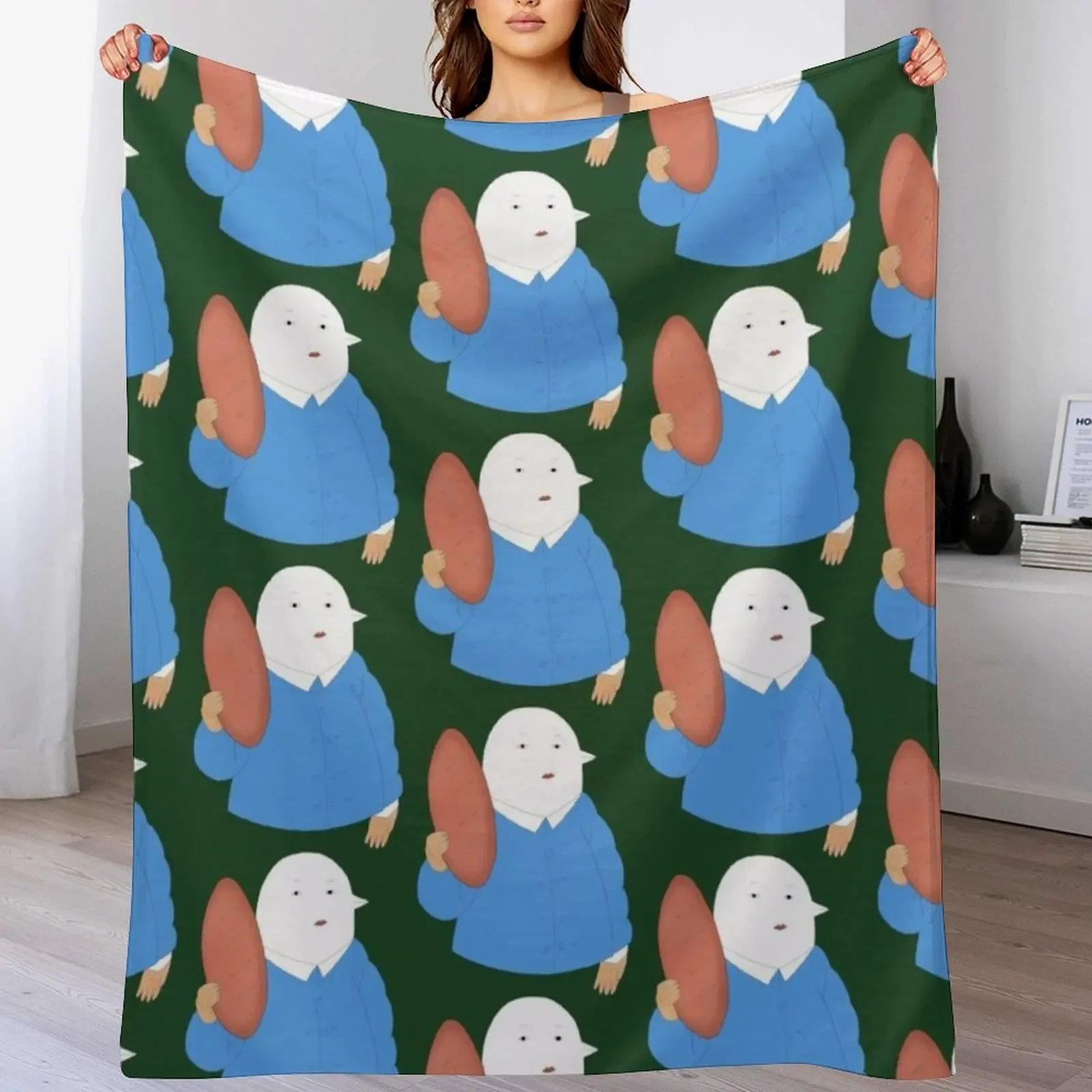 

HQ Life lessons with Uramichi Oniisan anime - funny Kotori kun Throw Blanket Cute Plaid bed plaid Bed Fashion Sofas Blankets