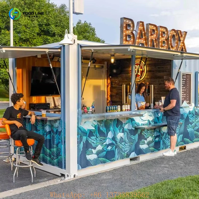 Customized Container Store Design Cheap Prefabricated House Outdoor Small House Prefabricated Container Home