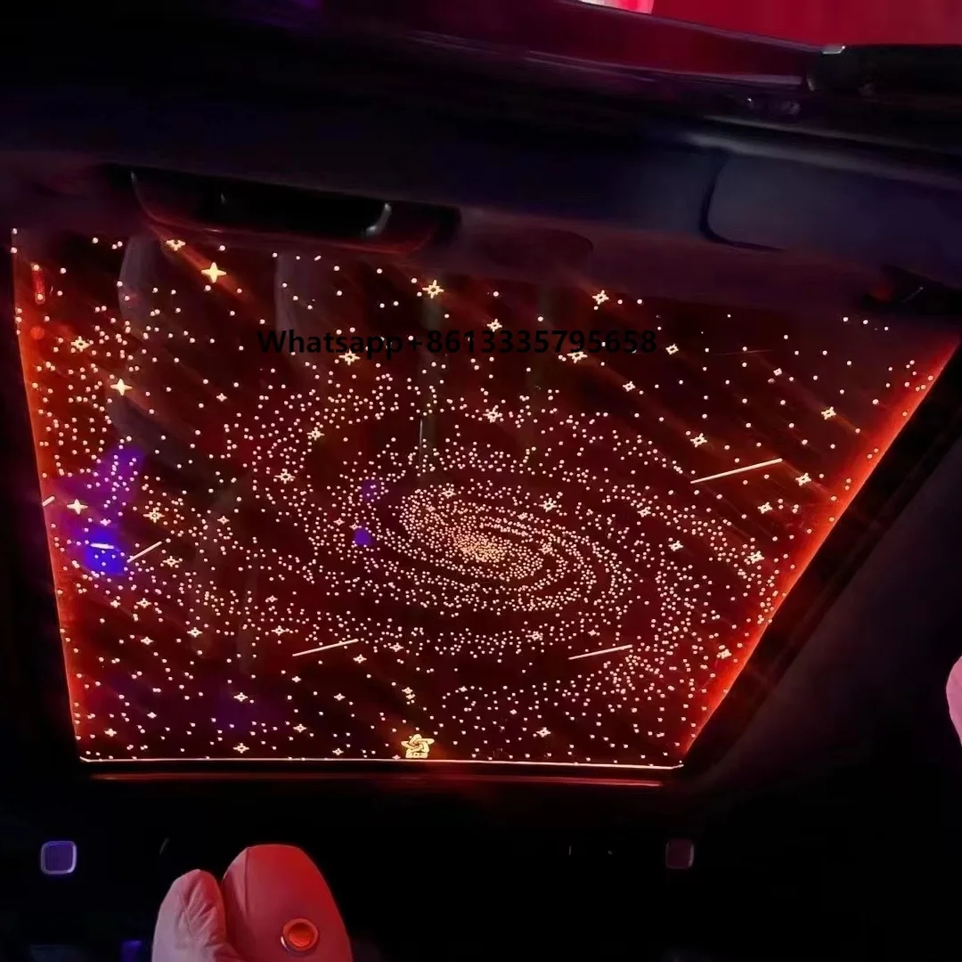 

Hot Selling Car Sunroof Glass Romantic Starry Sky Light Projection Atmosphere Car Sunroof Film