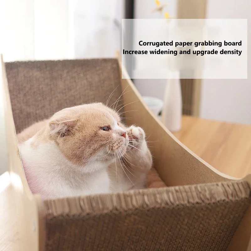 Cat Scratching Board Boat Trip Cat Litter Corrugated Cardboard Claw Grinder Wear-resistant Non-dandruff Toffee Chair Pet Supplie