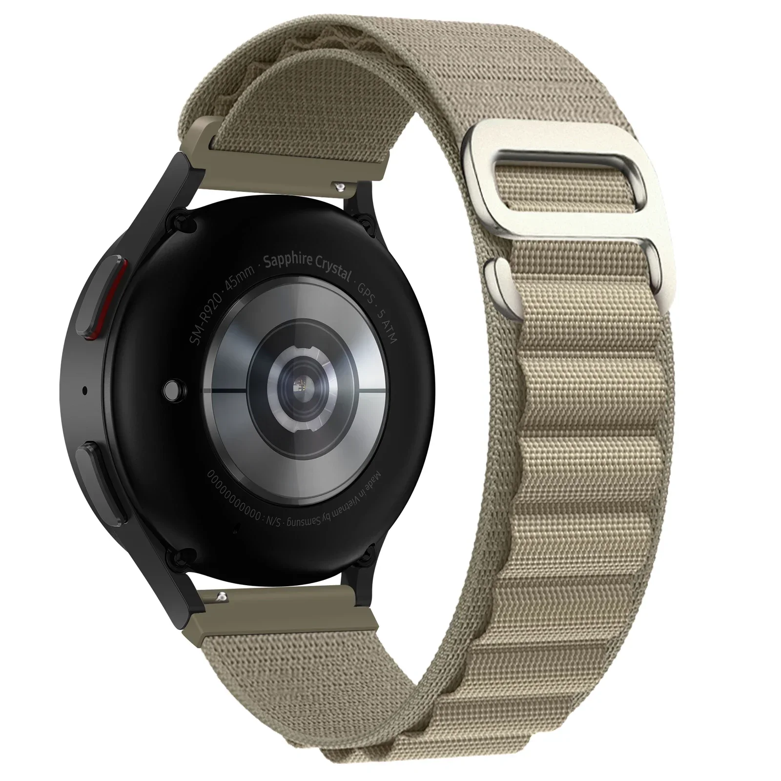 20 mm 22 mm Armband für Samsung Galaxy Watch 4 5 6 7 Classic Gear S3 Active 2 Nylonschlaufe Correa Armband Amazfit GTS 2 3 4 Mini-Band