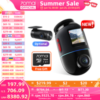 70mai Dash Cam 4K Omni X800 IMX678 360° Full View Supercapacitor 70mai X800 Built-in GPS ADAS 24H Parking Monitor AI Motion
