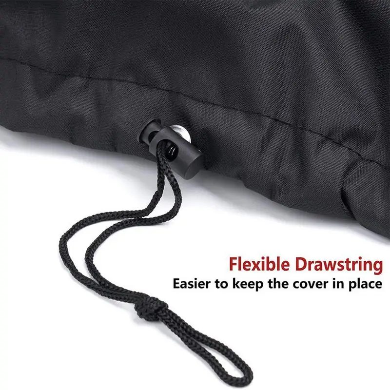 BBQ Cover Outdoor Dustproof Waterproof For Weber Heavy Duty Grill Covers Rain Protective Outdoor Barbecue Cover Round Bbq Grill