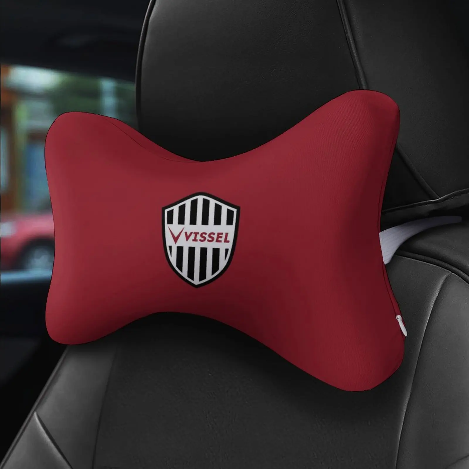 

Japanese Football Car Neck Pillow Memory Foam Seat Headrest Pillows Rest Travel Portable Cute Vertebra Relax Decor Gift