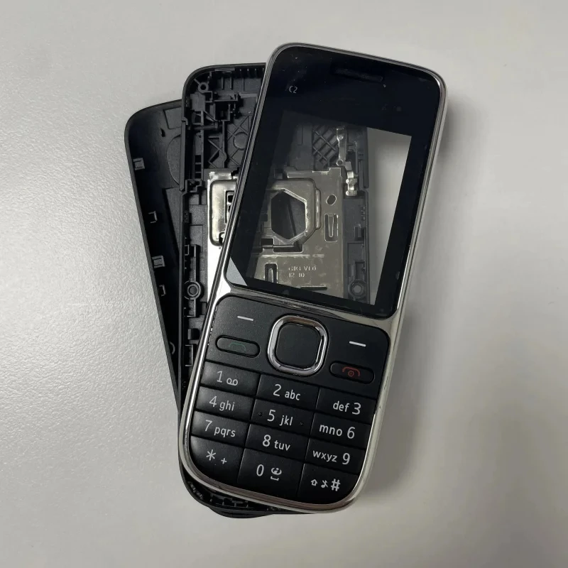 

For Nokia C2-01 Battery Cover Housing Case With Keyboard