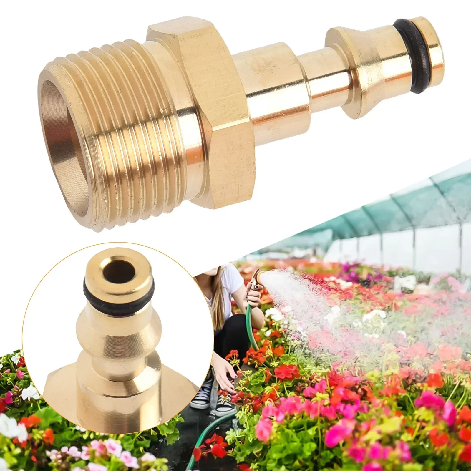 

Simplify and Speed Up Your Cleaning Tasks with this M22 Adapter Quick Connector for High Pressure Washer Hose Pipes