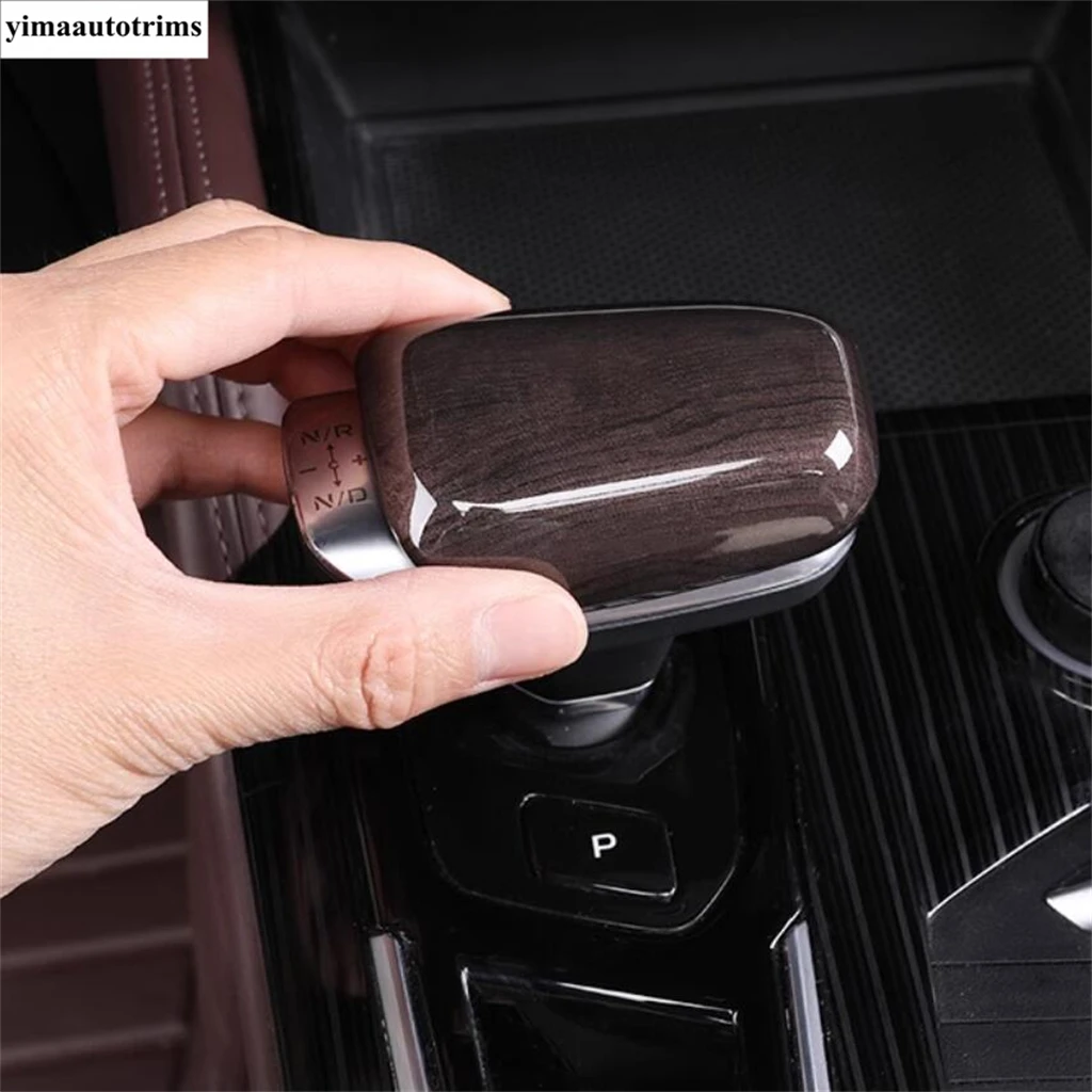 

Gear Shift Head Handle Knob Decoration Protection Cover Trim Wood Grain Interior Accessories For Renault Grand Koleos 2024 2025