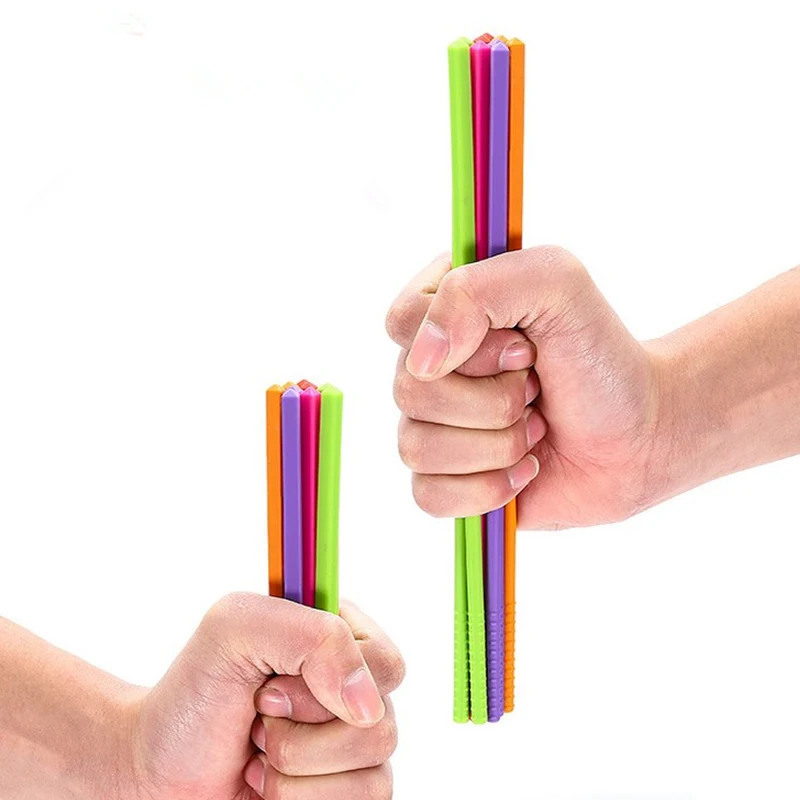 3 Pairs Silicone Chopsticks Set Japanese Non-slip Chopsticks Noodle Sushi Food Chop Stick Kitchen Tableware Set Gift Dinnerware