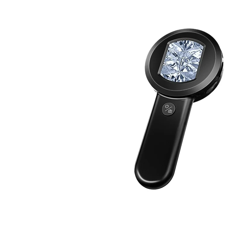 

Portable handheld high definition digital magnifying glass USB charging magnifying glass microscope