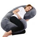 C black pillow