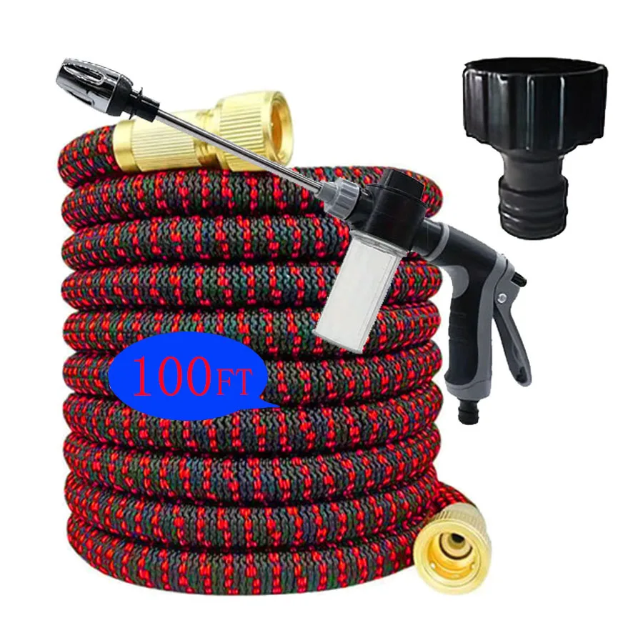 

Car Bathing Hose with Long Stick, Multi-function Pom Hose, Garden Hose, Water Rifle, Car Cleaning Accessories, Cleaning Tools