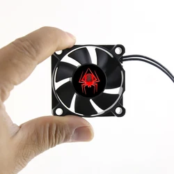 High Speed RC Motor Fan，50mm 40mm 35mm 30mm 25mm Fan，ESC Cooling Fan 6V-8.5V 28000rpm for 1/8 1/10 1/12 Scale RC Car