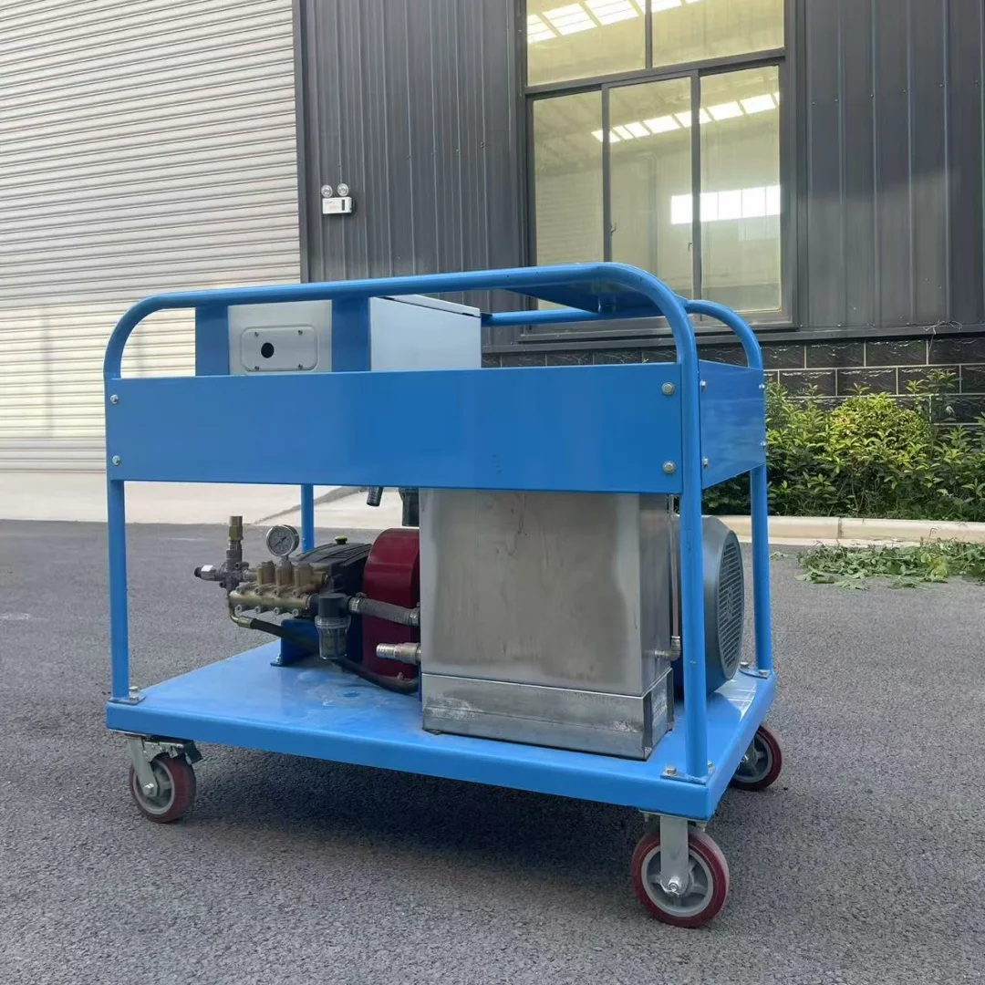 Industrial High Pressure Water Jetting Machine | Electric Powered Hydro Jet Cleaner