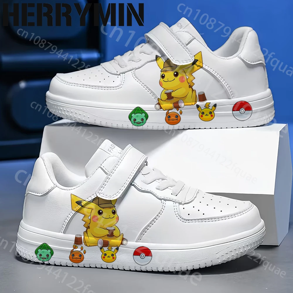 Pokemon Shoes children sneakers Student Casual basketball shoes Kid Sneakers girls boys Running Fashion Sports Shoes Gift