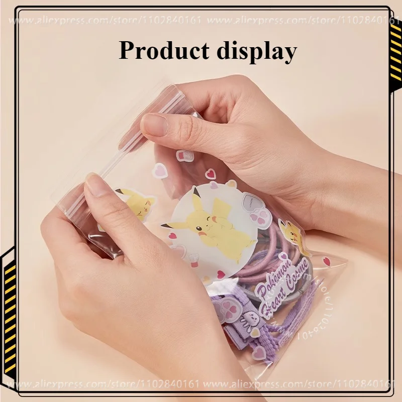 MINISO Sealed Bag Pokemon Sweet Dream Paradise Series Food Grade Easy To Carry and Store Small Items Dust Prevention Domestic