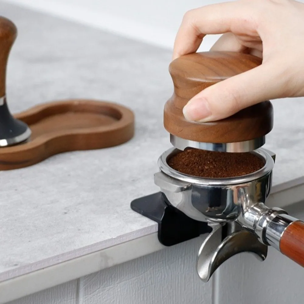 Durable Silicone Coffee Tamper Mat Anti-skid Thickned Press Powder Pad Cloth Powder Auxiliary Mat Kitchen