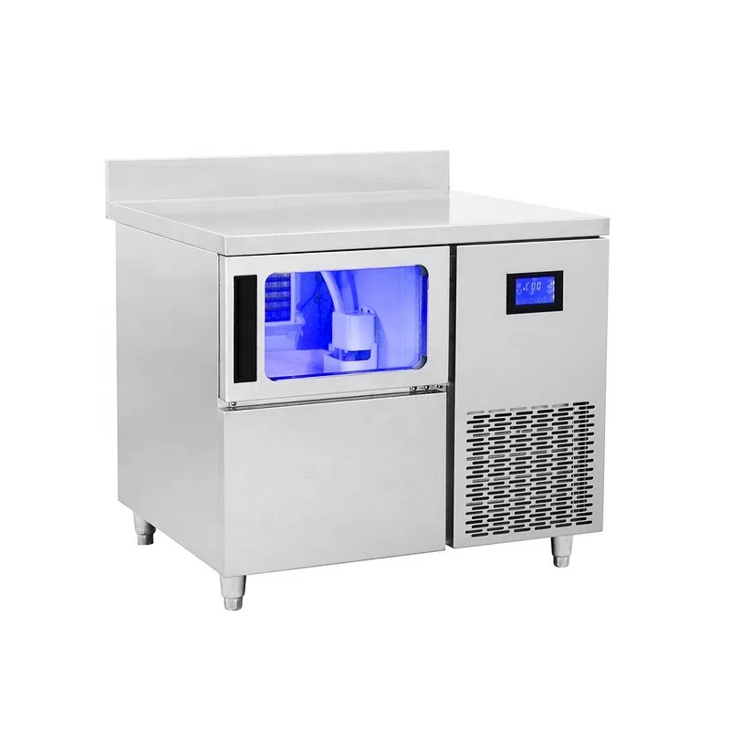 

High Output Air-cooling Commercial Cube Ice Maker Machine Bar Stainless Steel Block Ice Machine