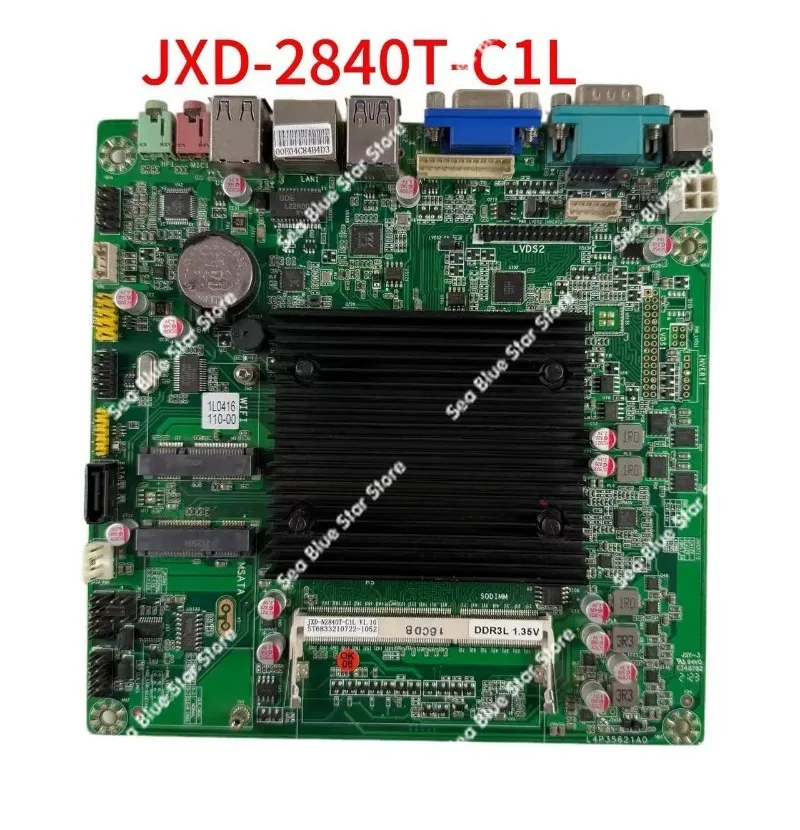 Industrial  board N2840 JXD-N2840T-C1L integrated machine cash register main board Second-hand dismantling main board