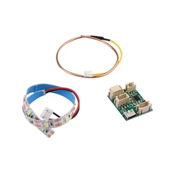 Touch Sensor Module with LEDs and Cables for Making LED Touch Sensitive Smart Epoxy River Table Top with coil light strip