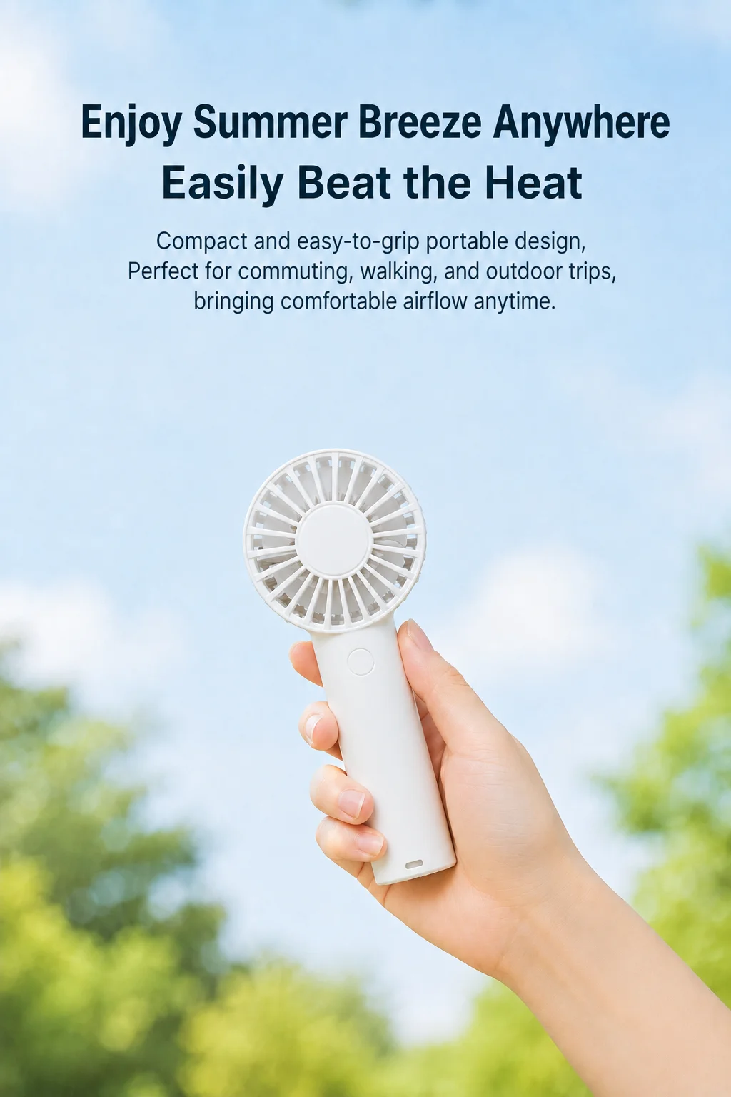 Mini-handventilator, 3 snelhed - Outdoor Camping Fan recensie en prijs