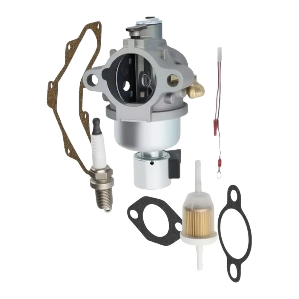 1 Piece Carburetor Kit For Courage SV600S SV590 SV530 SV470 SV480 SV540 SV610 SV620 19 20HP Engine Lawn Parts Silver Metal
