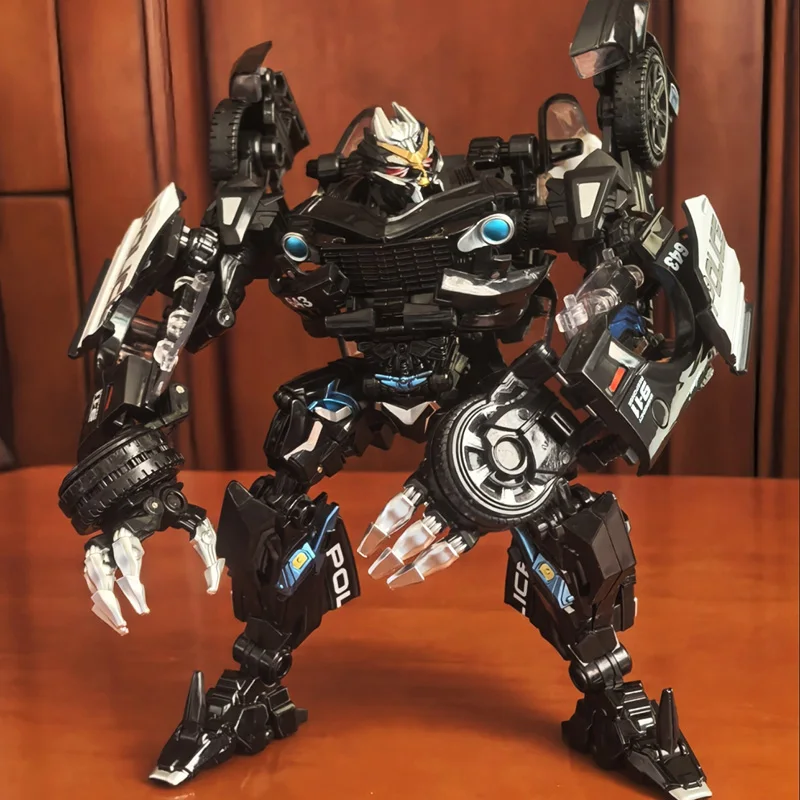 متوفر أحدث إصدار YUEXING XP15 Prowl التحول اللعب المتراس تلعثم LS02 MPM05 عمل أنيمي الشكل روبوت نموذج