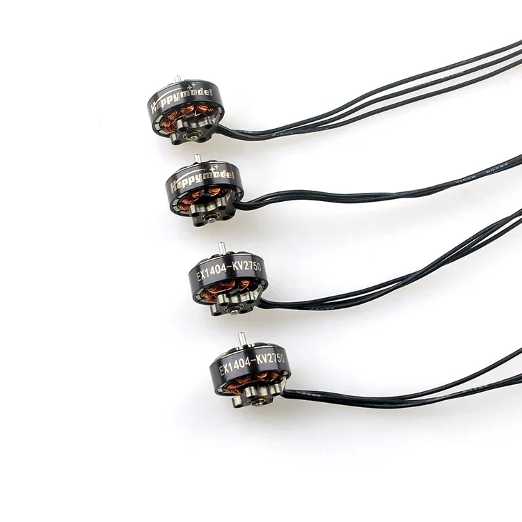 1PC HappyModel EX1404 1404 KV4800 3S KV2750 KV3500 4S Brushless Motor 1.5mm for FPV Racing Crux35 Micro Long Range LR4 Drone