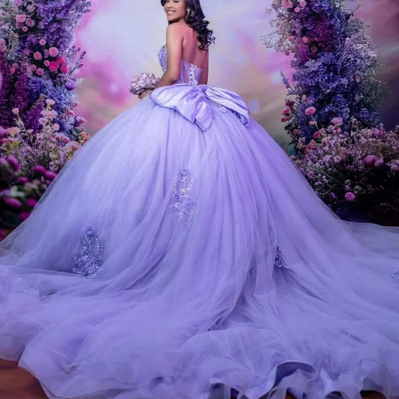 Рисунок 2 - Лавандово-фиолетовые платья Quinceanera