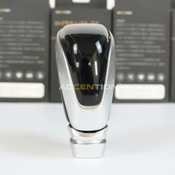 Black Leather Gear Shifter Gear Shift Knob For Subaru Impreza XV WRX Outback Forester