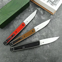 NEW Pocket Knife 7190 Symmetry Slipjoint Front Flipper Folding Knife 2.747