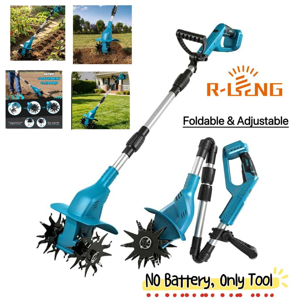 For Makita lithium battery brushless motor Cordless Electric efficient loose Ripper, weeding , and Garden equipment(NO Battery)