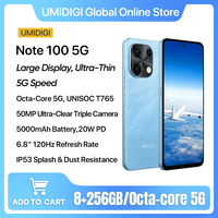 UMIDIGI Note 100 5G Smartphone Android 14,UNISOC T765,6GB/8GB RAM,128GB/256GB ROM,5000mAh,6.8\