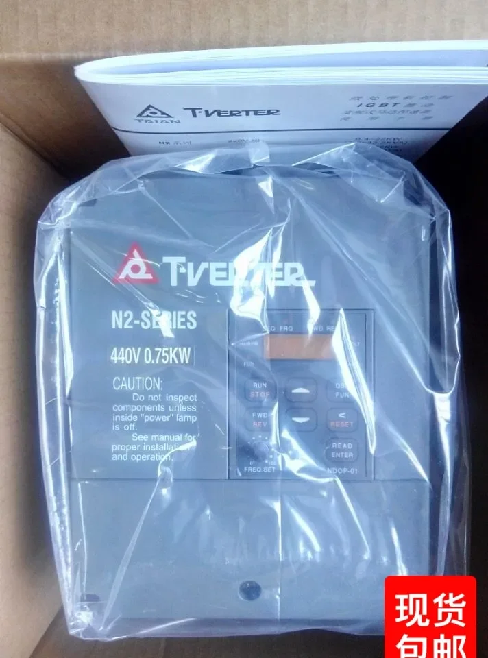 

2025.4TECO Dongyuan Taian Frequency Converter T310-4001-H3C Governor 0.75KW Three-phase 380V Universal Frequency Conversion.