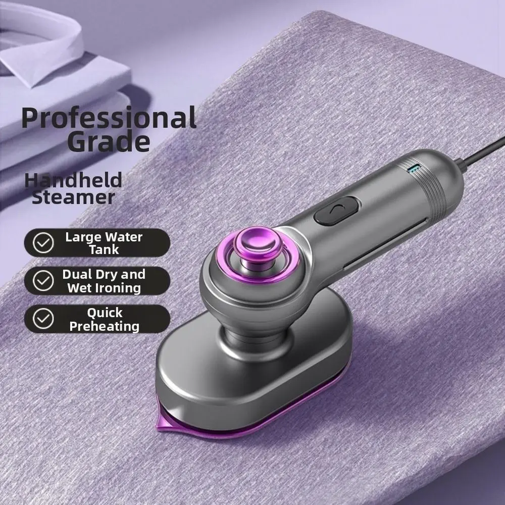 

Mini Handheld Steamer Iron Safety Rotation Garment Steamer Anti-scalding High Temperature Resistant Steam Ironing Machine