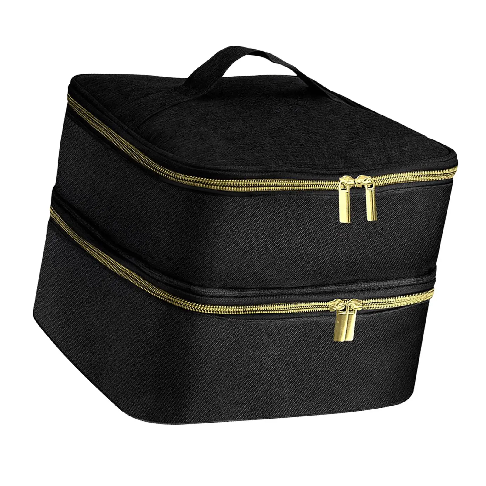 

Carry Bag Storage Bag Travel Nail Polish Organizer Case Zipper Pocket for Makeup