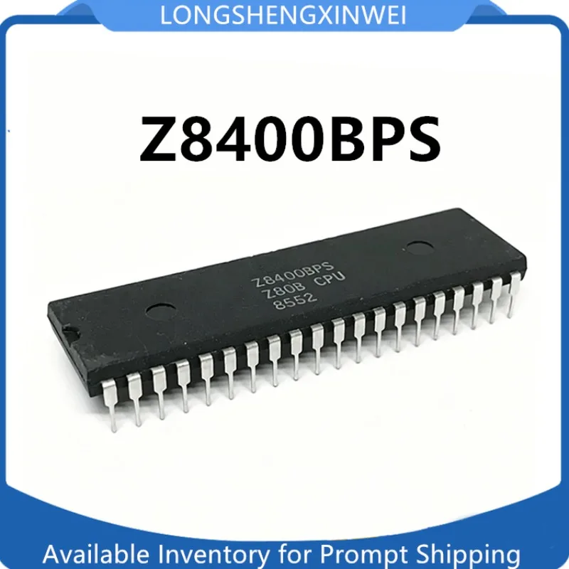 1PCS Z8400BPS Z80 CPU Z80B CPU Directly Inserted DIP-40 New Original Microcontroller Chip in Stock