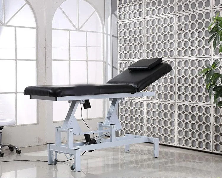 2022 Deluxe Edition Electric Adjustable Folding Beauty Salon Home Beauty Spa Tattoo Massage Bed