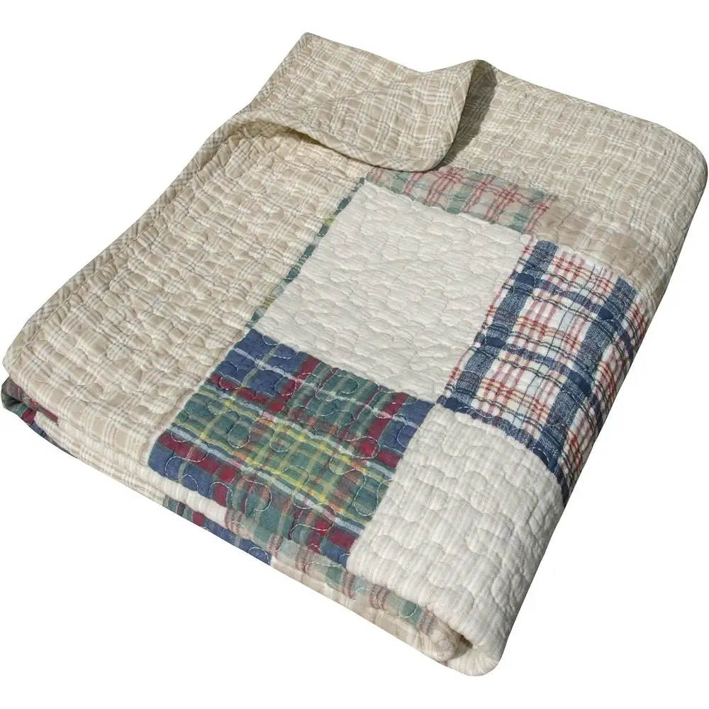 

Greenland Home rd 100% Cotton Throw Blanket, Tan 50 x 60 in