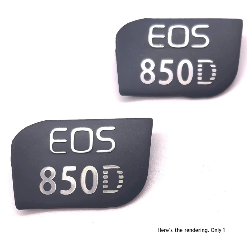ملصق لوحة الأسماء لغطاء كانون ، لوحة الاسم ، قطع إصلاح لـ 850D SLR ، متين ، سهل التركيب