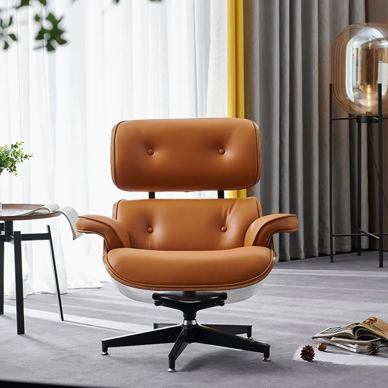 recliner, leather, light luxury, rotating, living room, single, sofa, leisure