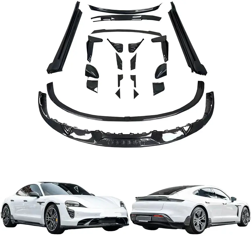 For   Taycan TechArt Style Exterior Body Kit - Premium Modification Upgrade for Luxury EV